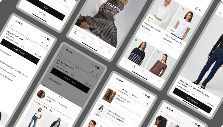 Blackpepper: Glassons Mobile App